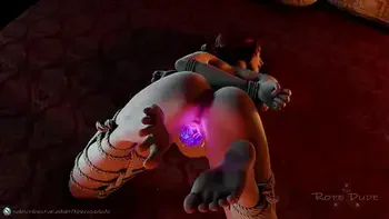 the-witcher,bondage,hentai,3d,redhead