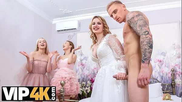 foursome,wedding-day,bridesmaids,fucking-the-bride,friends-sex