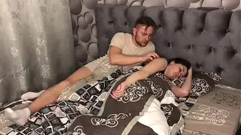 blowjob,stepsister,period,sleeping,brunette