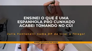 banho-de-porra,tatuagem-na-bunda,gozada-na-boca,loira-anal,sexo-a-tres