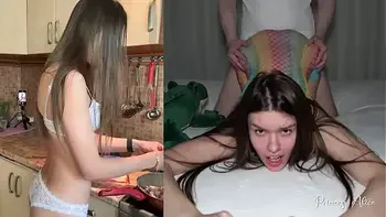 doggystyle,amateur,shaved,brunette,petite