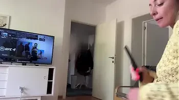 caught-by-mom,hidden-blowjob,stepsister-sucks,parents-not-home,stepsister