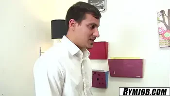 office-sex,blonde,rimjob,mature,licking-ass