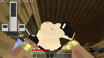 3d,cum,minecraft,cowgirl,goth