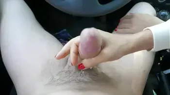 massage,stockings,cum,red-nails,blonde