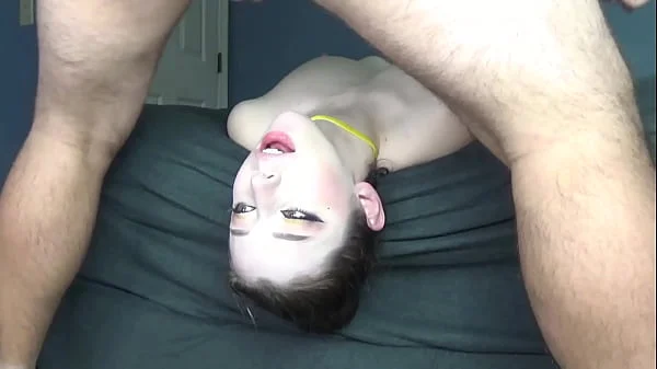 spit,gagging,upside-down,facefuck,throatfuck