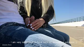 long-hair,cute,outside,outdoor,amateur