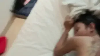 cum-covered,young-woman,small-tits,cum-on-belly-button,bedroom