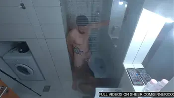 big-black-tits,beautiful-face,deep-throat,shower,sexy