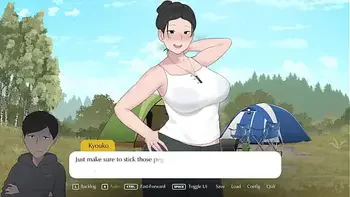 big-tits,ntr,hentai,mountain,camp