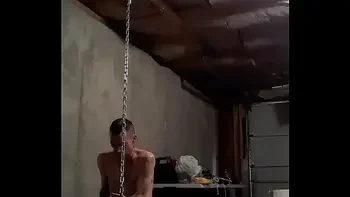 duct-tape-gag,nipple-pinching,riding-crop,blowjob,titty-pulling