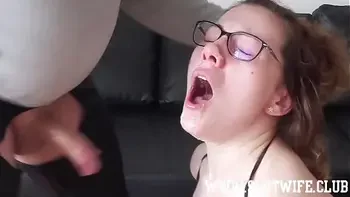 slutwifeclub,submissive-slut,amateur-blowjob,deepthroat,gag-on-cock