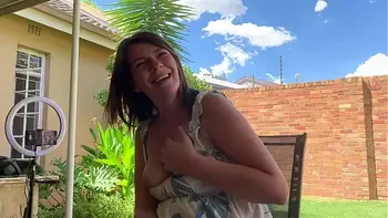 couple,sundress,fun-sex,outdoor,small-tits
