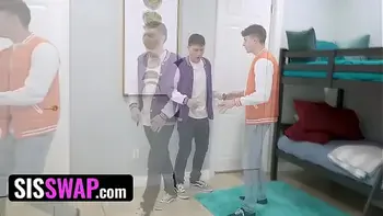 foursome,oral-sex,doggystyle,innocent,stepsister