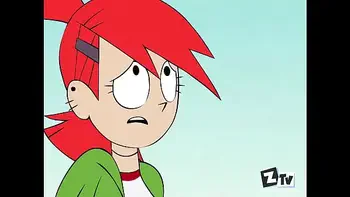 bloo,cartoon,anal,cum,double-penetration