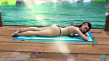 helping-the-hotties,shaved-pussy,big-boobs,porn-game,teen