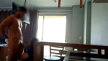 barefoot,kitchen,enthusiastic-sex,cum-swallowing,white-girl