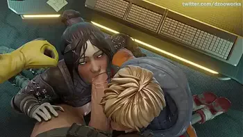 animated,cumshot,blender,threesome,deepthroat