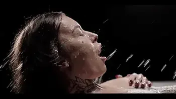 multiple-cumshots,cum-on-belly-button,cumblocking,huge-cumload,tattoo