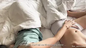 hot,milf,coworker,share-bed,unexpected