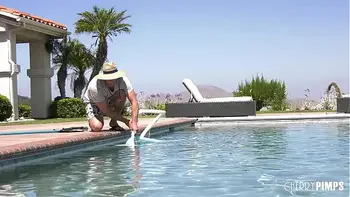 glass-dildo,pool-boy,anal-masturbation,blow-job,silvia-sage