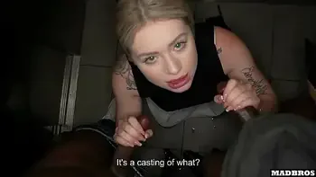 blonde,rough,double-bj,european,interracial