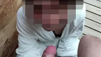 blowjob,couple,milf,big-dick,public