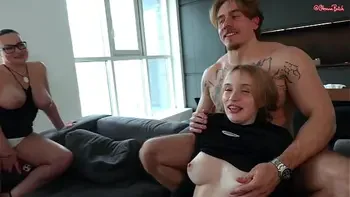 cum-swap,huge-anal-gape,deep-throat,cum-swallowing,wet-blowjob