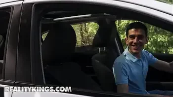 busty,clit-rubbing,ball-sucking,big-boobs,standing-doggy