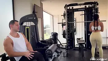 ass-clap,huge-tits,fit-body,muscle-tone,workout-clothes