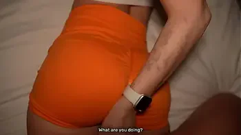 curvy-body,big-booty,huge-ass,cock-rubbing,lube