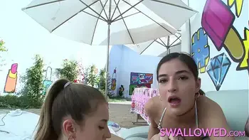 threesome,swallow,deepthroat,deepthroat-blowjob,swallowing-cum