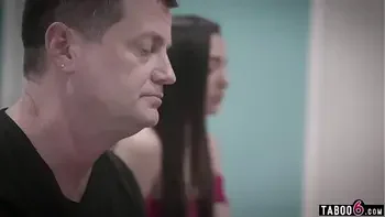 pussy-licking,stepdad,teen,skinny,small-tits