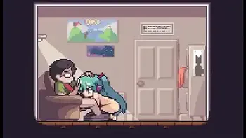 hatsun-miku,vocaloid,masturbation,sound,hentai