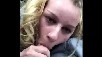mouth,car,blonde,swallow,sperm