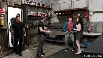 bondage,gangbang,interracial,bizarre,group