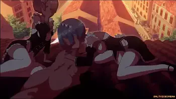 anime,sound,cum,rezero,cartoon