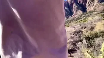 couple,blowjob,amateur,hiking,big-cock