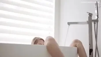 caught,sexy,water,blonde,lesbian