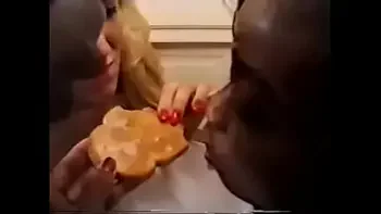 toast,cum,eat,black,interracial