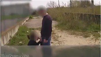 blowjob,public,couple,cumshot,hardcore