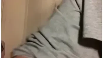 pillow-humping,ebony,pillow