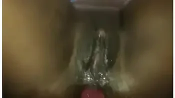 toys,cream,anal-dildo,masturbating,wet