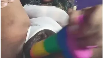 tattoo,ebony,creamy-pussy,fat-pussy,tattooed-big-tits