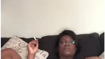 kink,ebony,smoking-fetish,mom,black