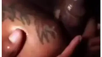 tattoo,deepthroat,handjob,ebony,big-tits