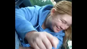 oral,car,redhead,blowjob