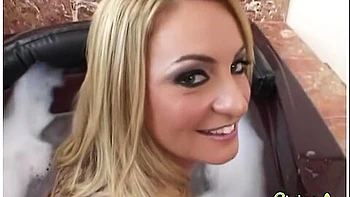 milf,blonde-blowjob,mother,jerking,mom