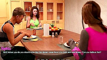 shower,knockers,toon,hd,brunette