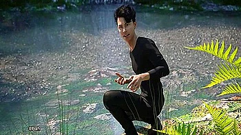 blonde,hd,outdoor,cartoon,anime